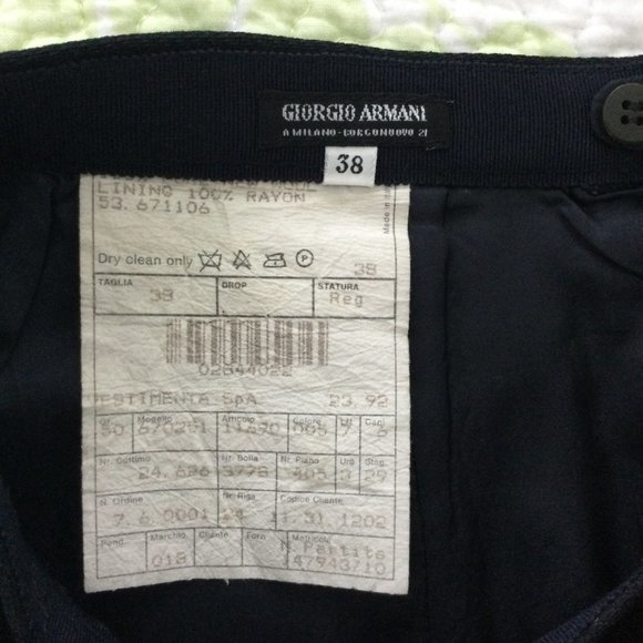 Giorgio Armani Vintage Wool Suit - Great Condition - Picture 5 of 6